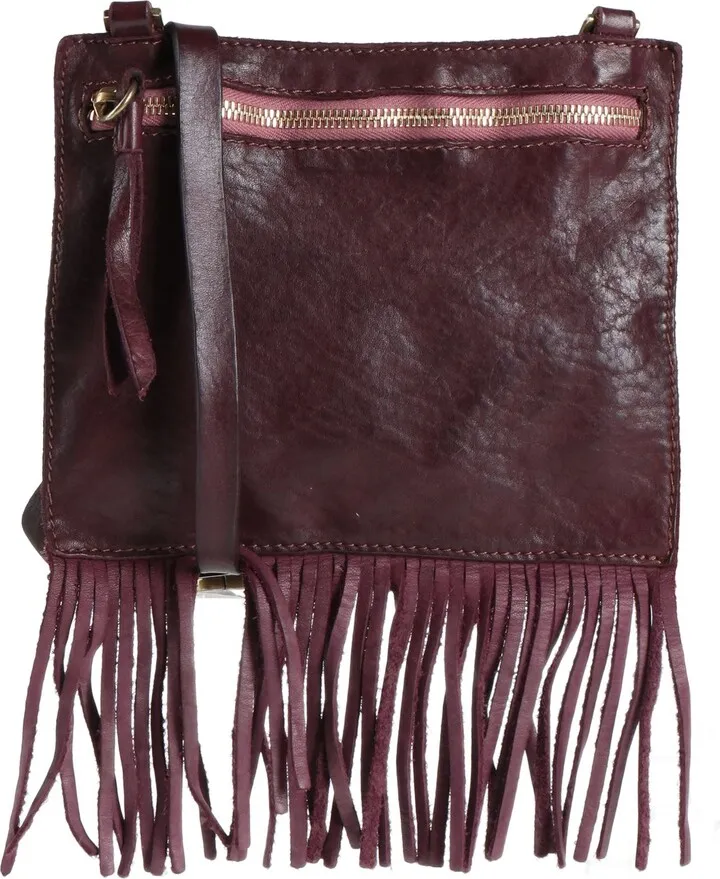 Cross-body Bag Burgundy