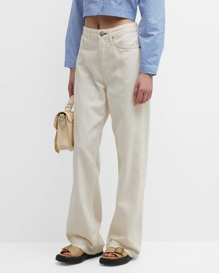 Featherweight Logan Wide-Leg Jeans