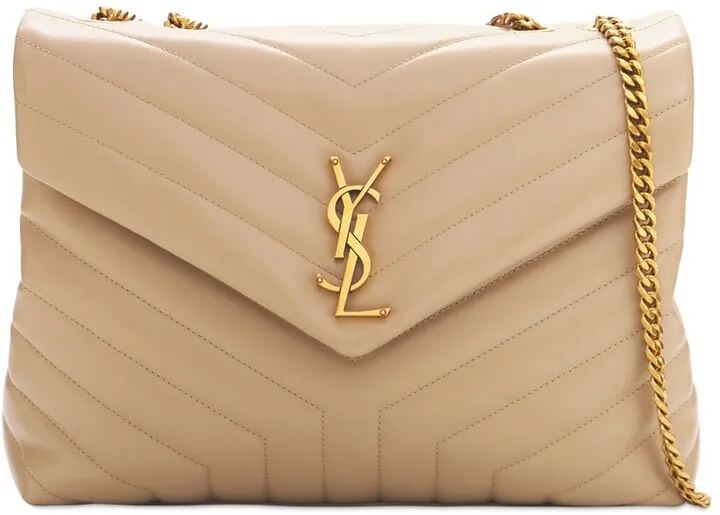 Medium Loulou Y-quilted leather bag