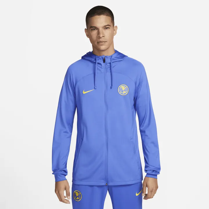 Club América Strike Nike Men's Dri-FIT Soccer Track Jacket in Blue