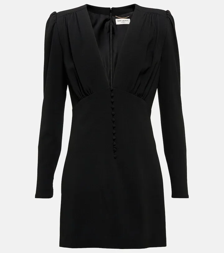 V-neck minidress