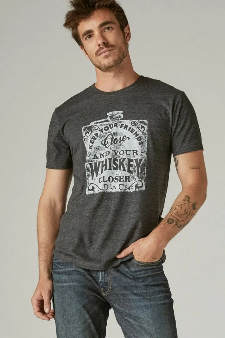 Keep Your Friends Close Whiskey Tee