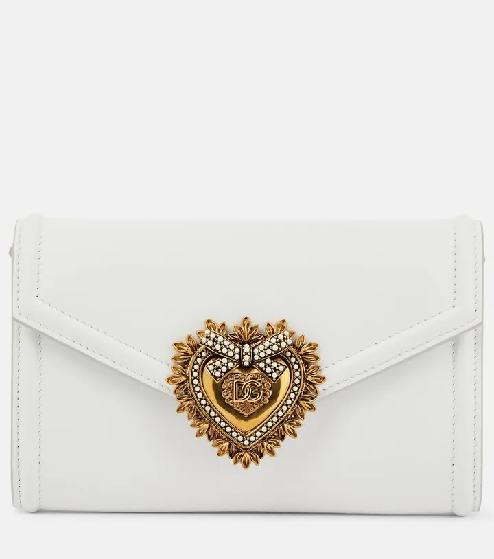 Devotion leather shoulder bag