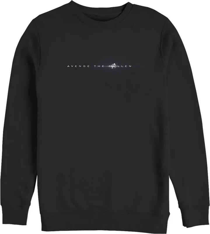 Men's Marvel Avengers: Endgame Avenge the Fallen Sweatshirt - Black - Large