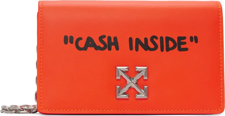 Off-White Orange Jitney 0.5 Quote Shoulder Bag