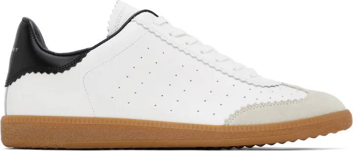 Isabel Marant White Brycy Sneakers