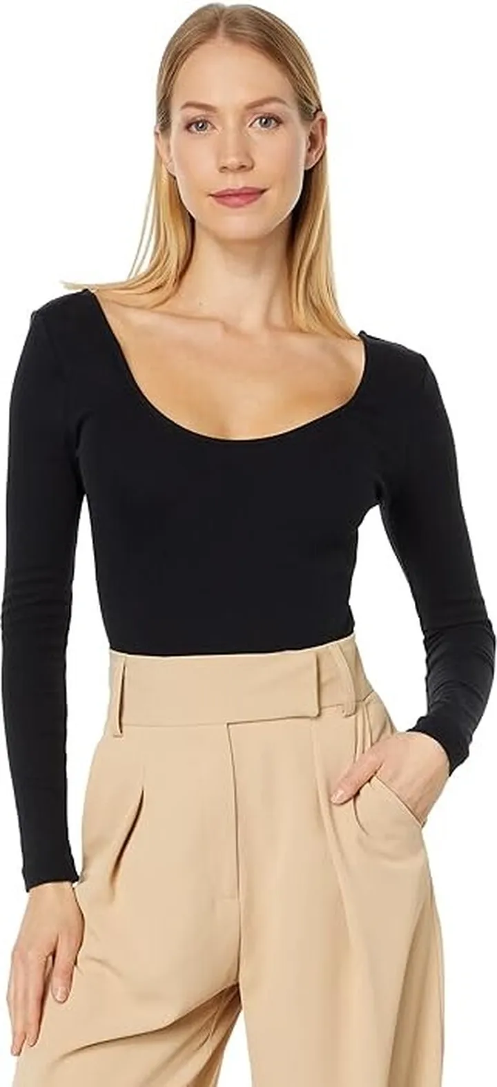 Eberjey Luxe Sweats - The Bodysuit (Black) Women's Jumpsuit & Rompers One Piece
