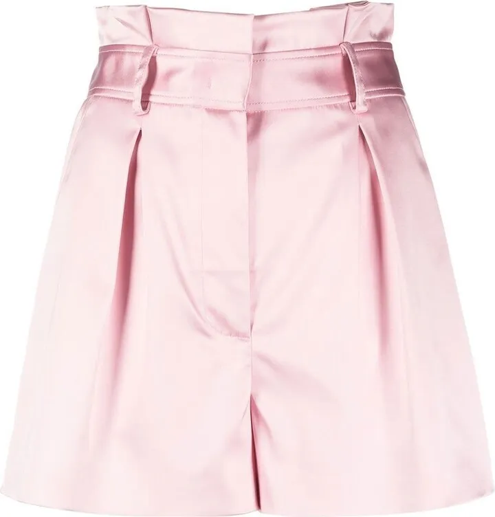 High-Waisted Tailored Shorts