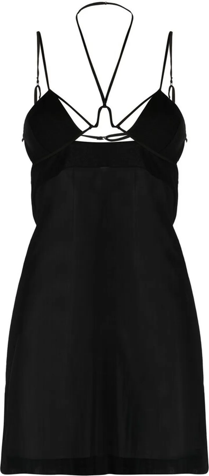 Underwire Strappy Mini Dress