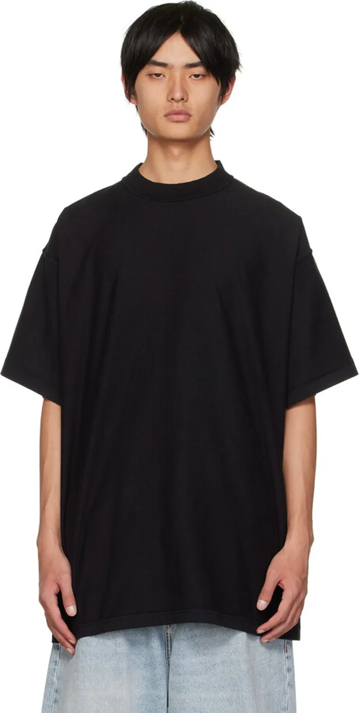 Balenciaga Black Inside Out T-Shirt
