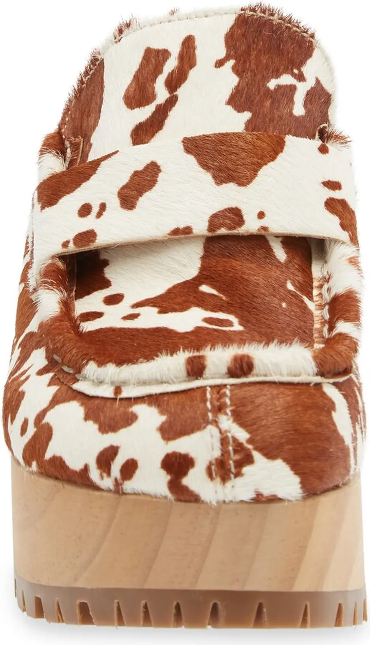 Corbin Genuine Calf Hair Clog