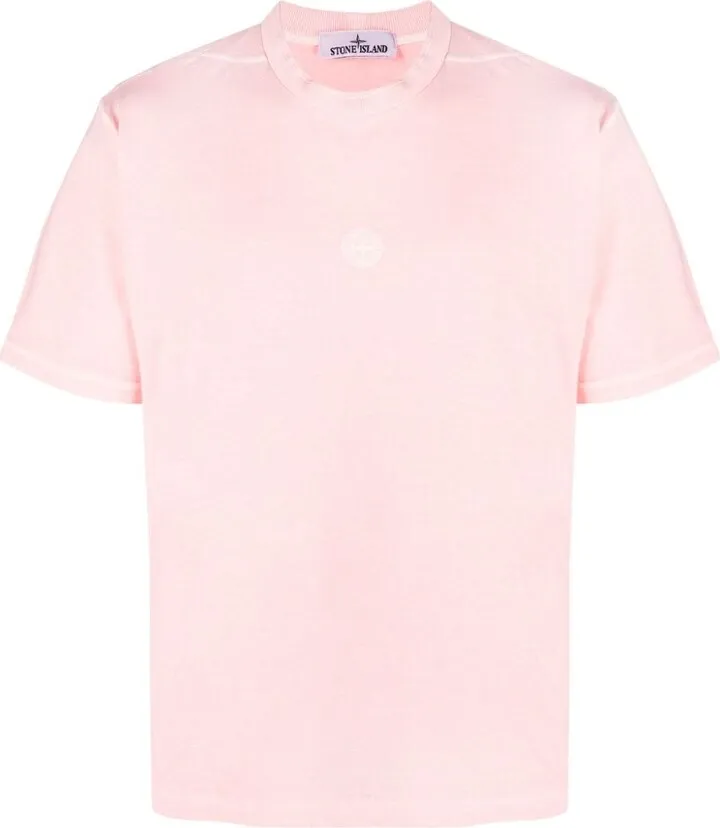 logo-embroidered short-sleeve T-shirt