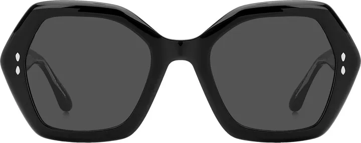 53mm Geometric Sunglasses