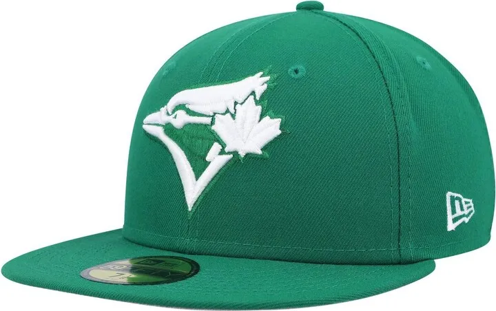 Men's New Era Kelly Green Toronto Blue Jays Logo 59FIFTY Fitted Hat
