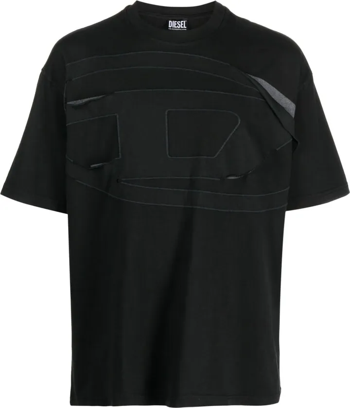 logo-stamp short-sleeve T-shirt