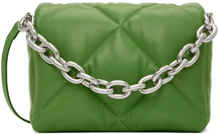 Stand Studio Green Brynn Chain Bag