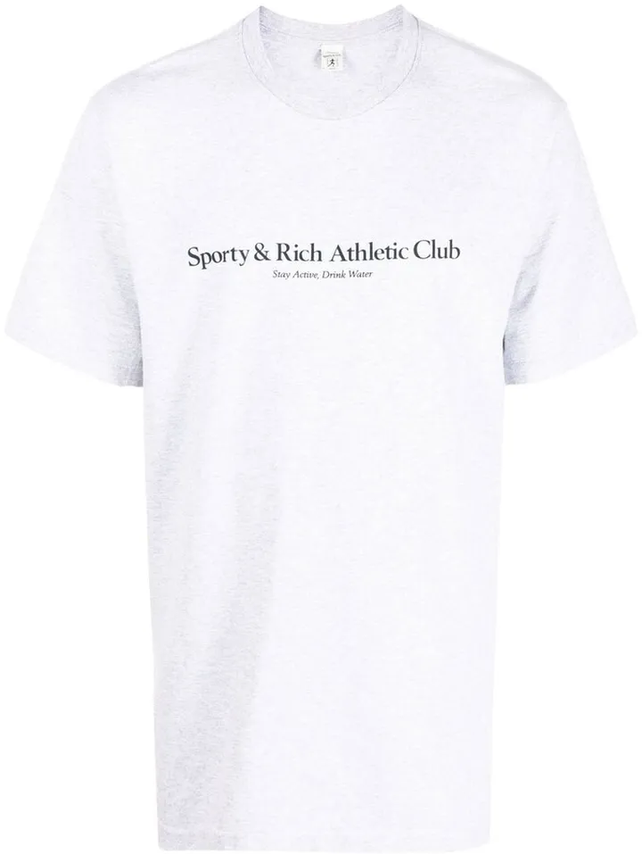 Sporty & Rich slogan T-shirt