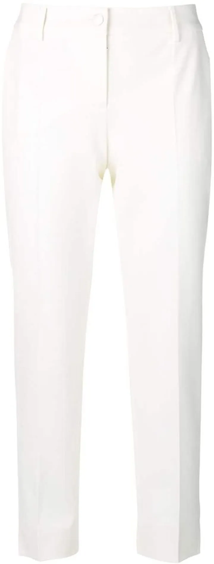 Cropped Slim-Fit Trousers