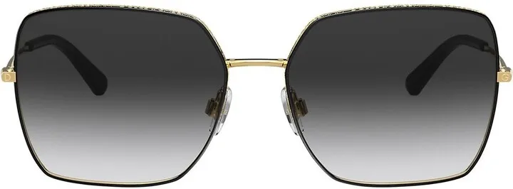 Logo Frame Sunglasses