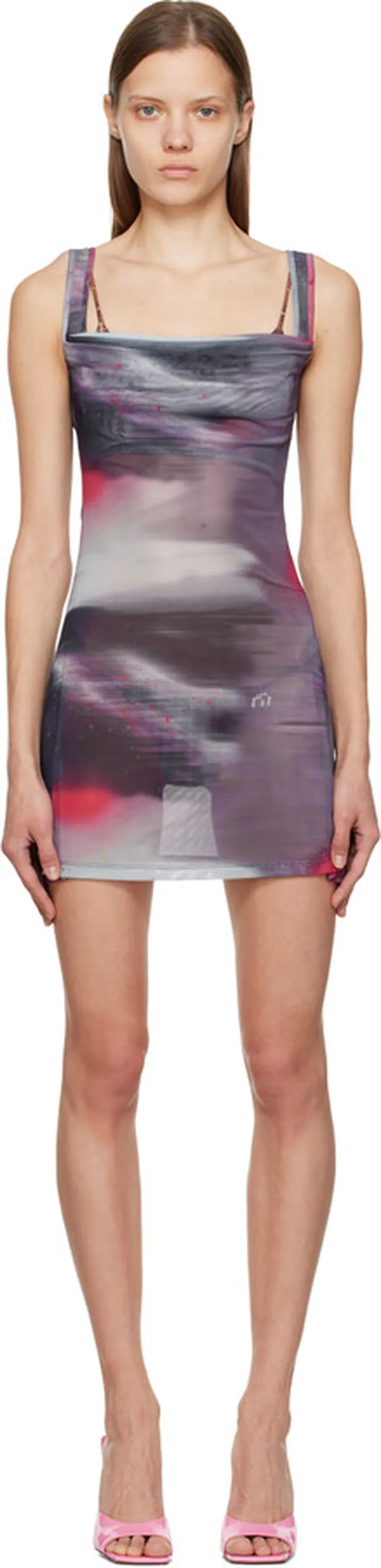 Miaou Purple Ginger Minidress