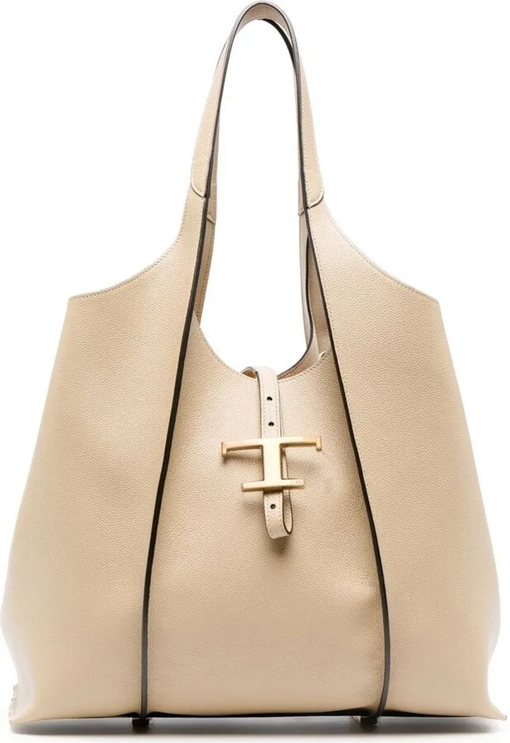 Medium Leather Tote Bag