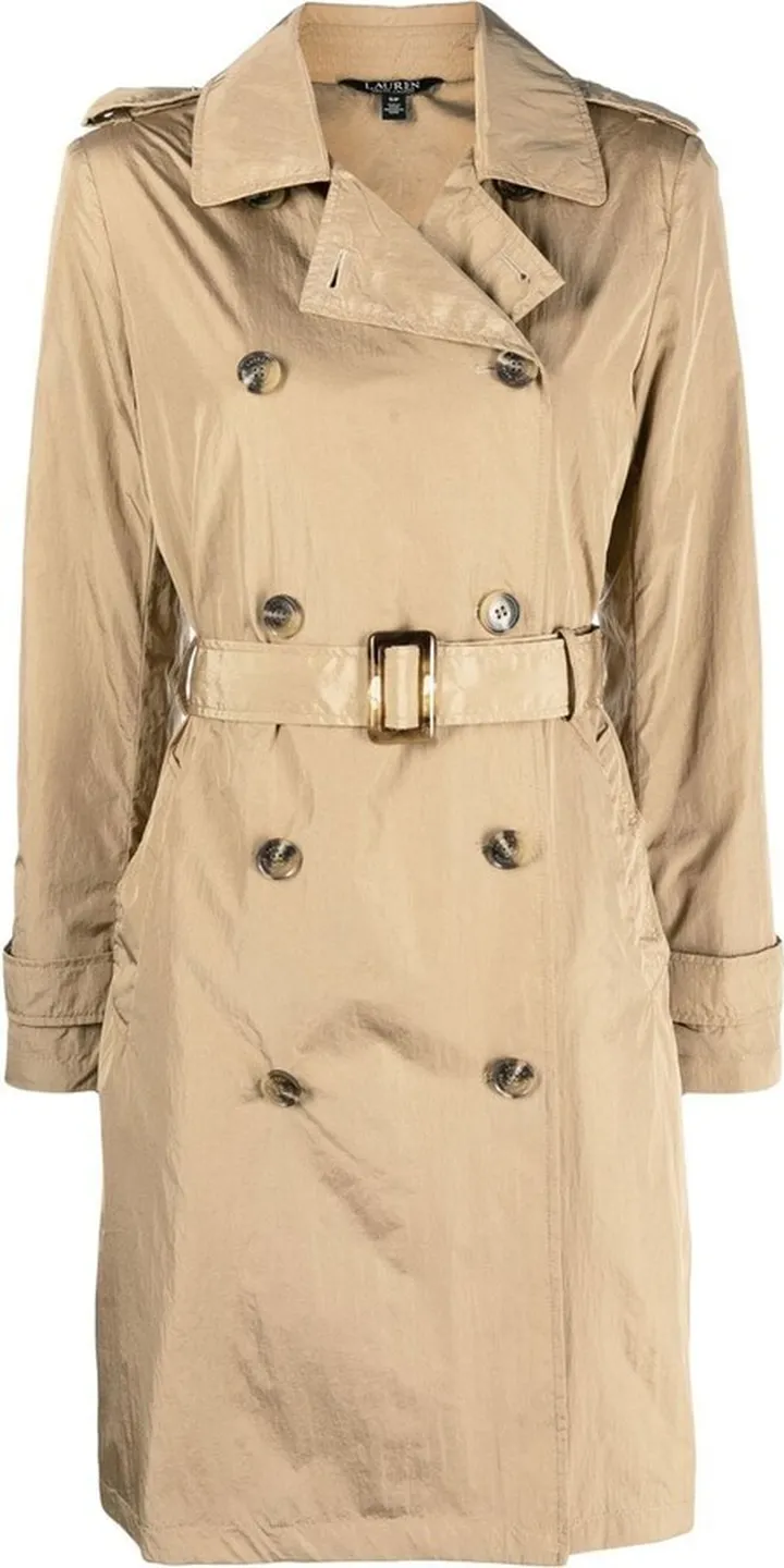 Double-Breasted Trench Coat
