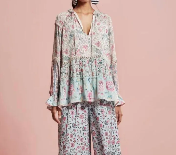 Hana Top in Multi Color