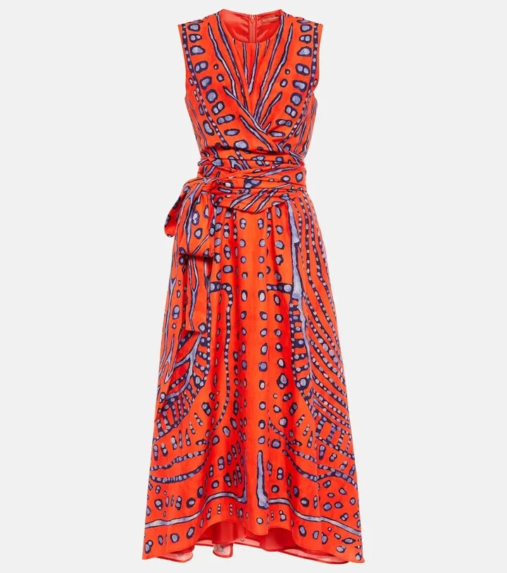 Penny printed midi dress