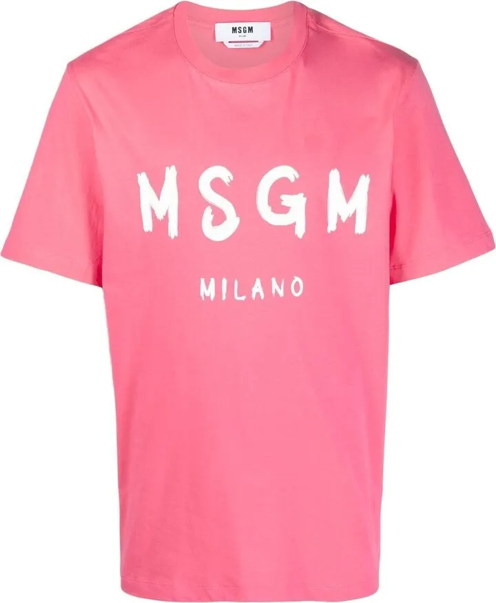 logo-print T-shirt