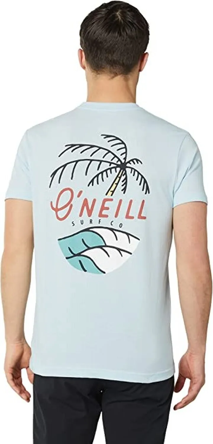 O'Neill Undercover Short Sleeve Tee (Blue Heather) Men's T Shirt