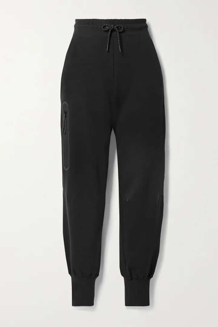 Nike - Cotton-blend Jersey Track Pants - Black