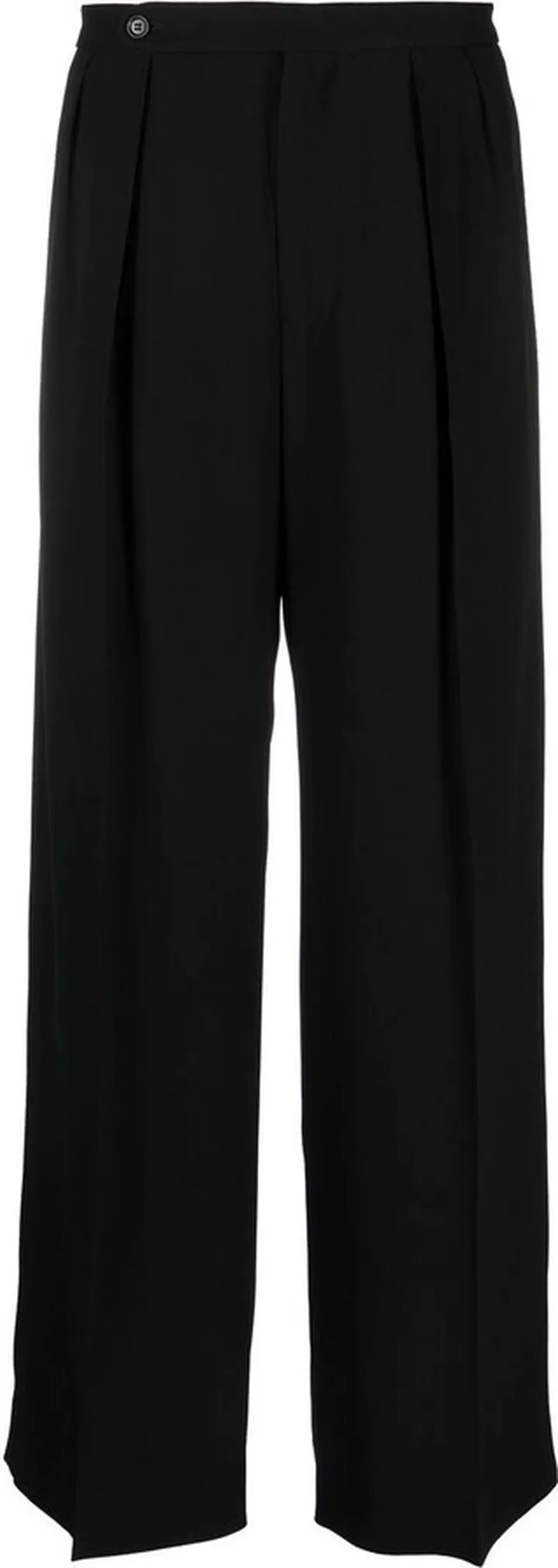 Wide-Leg Tailored Trousers