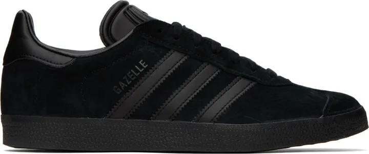 adidas Originals Black Gazelle Sneakers