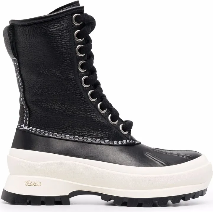 Ankle Lace-Up Boots