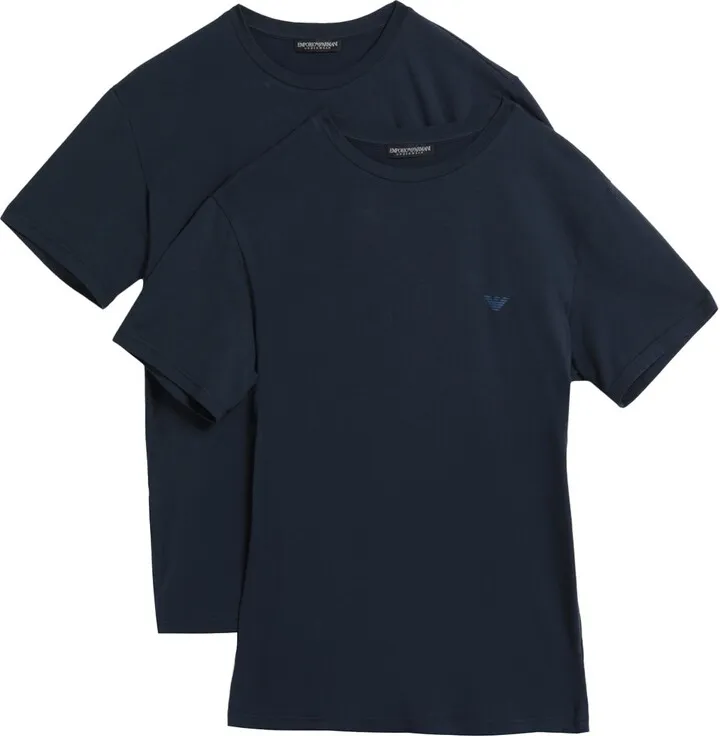 2-pack T-shirt Regular Fit Undershirt Midnight Blue