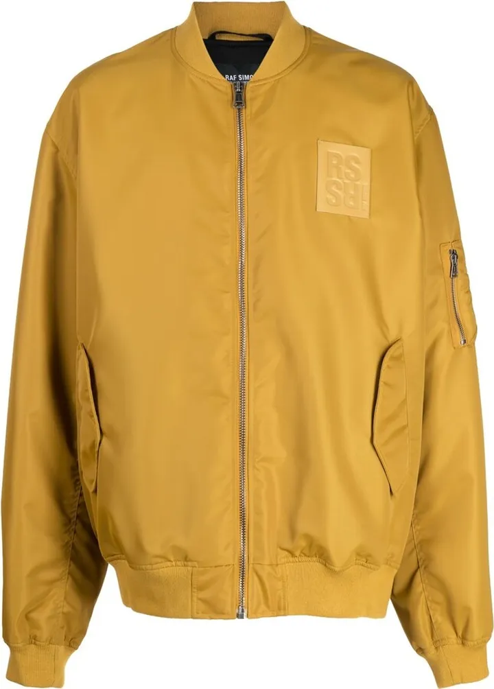 Logo-Patch Bomber Jacket