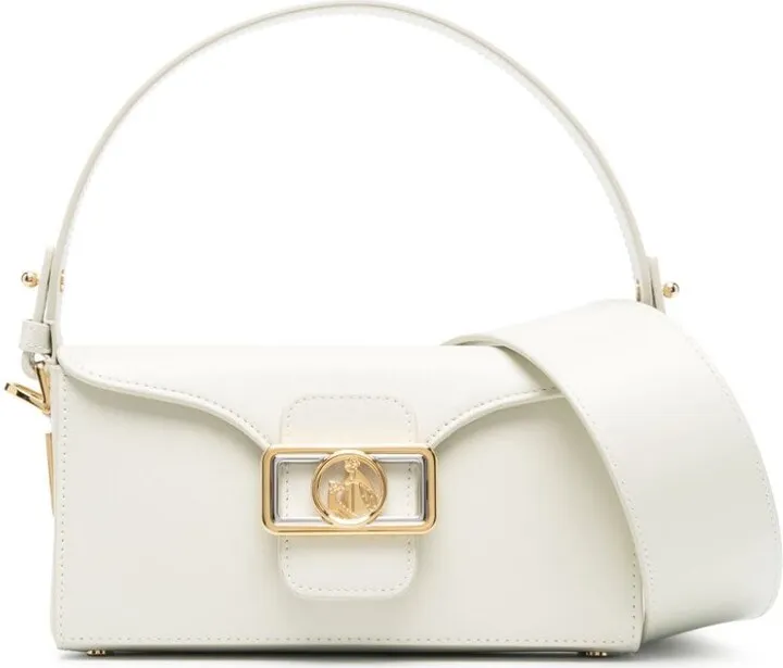 LANVIN- Pencil Box Leather Handbag