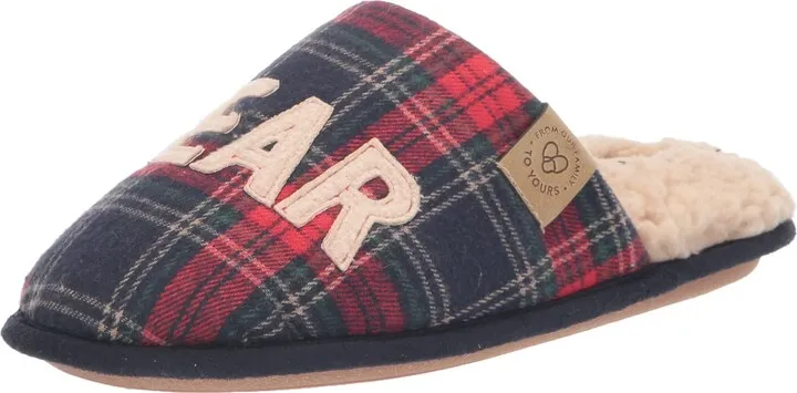 Dearfoams Unisex Grand Bear Slipper