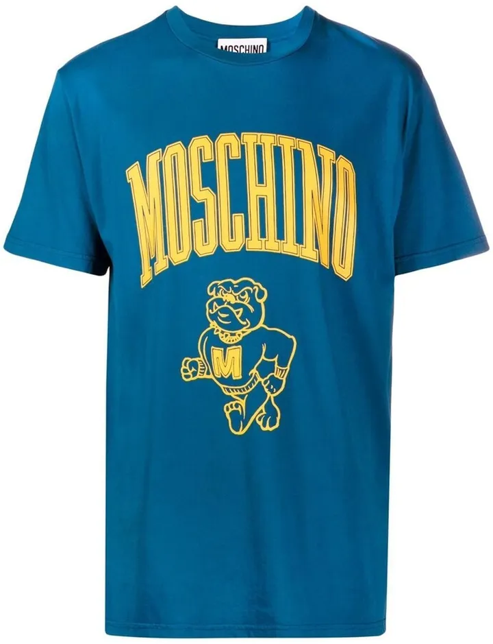 logo-print round-neck T-shirt