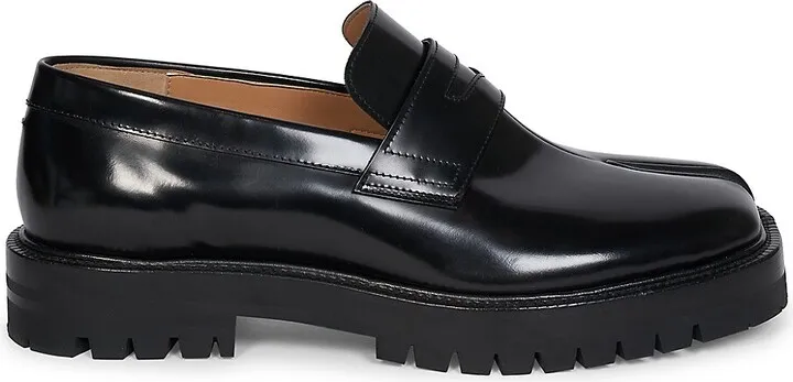 Tabi County Platform Penny Loafers