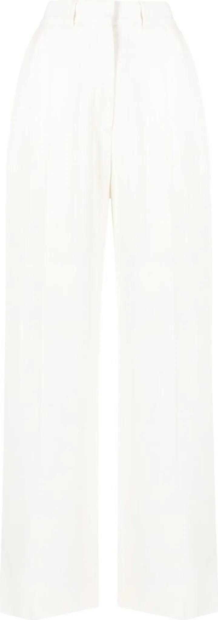 High-Waisted Tailored Trousers