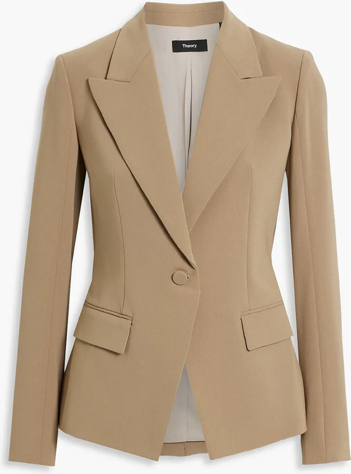 Woven blazer