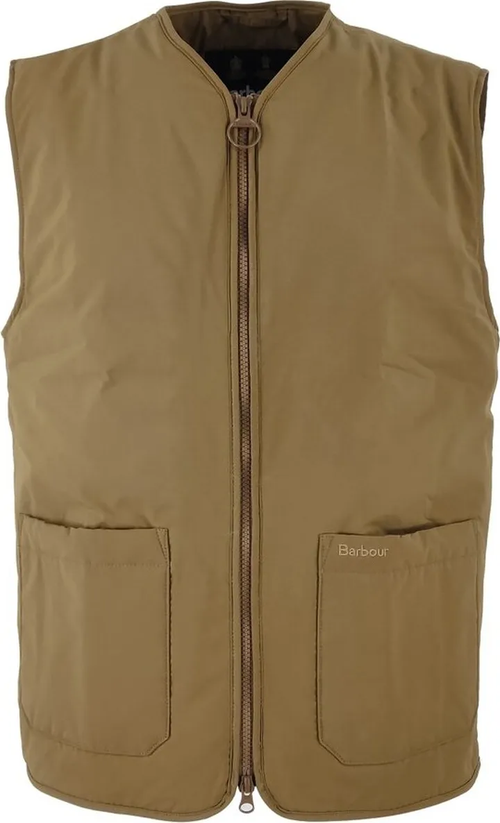 Barbour Logo Embroidered Zipped Gilet