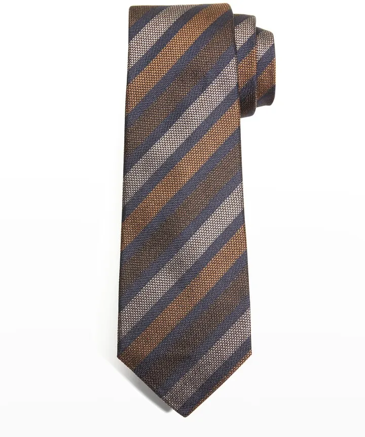 Men's Stripe Silk Tie