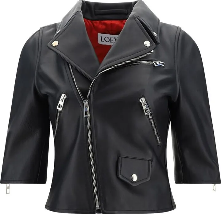 Loewe Short Biker Jacket