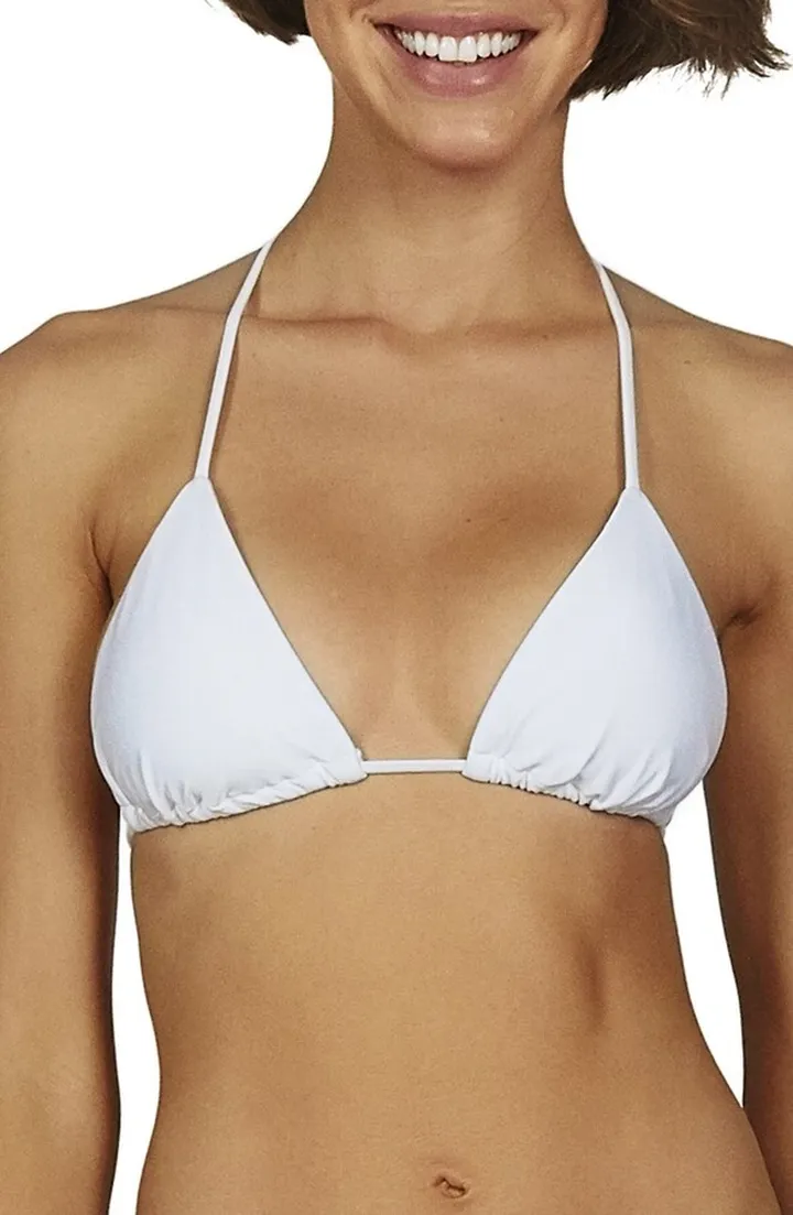 Ella Beaded Triangle Bikini Top