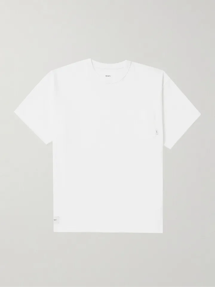 Logo-Appliquéd Cotton-Jersey T-Shirt