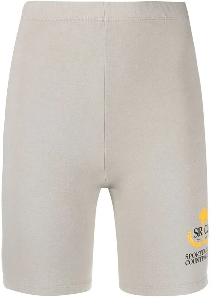 Logo-Print Stretch Shorts