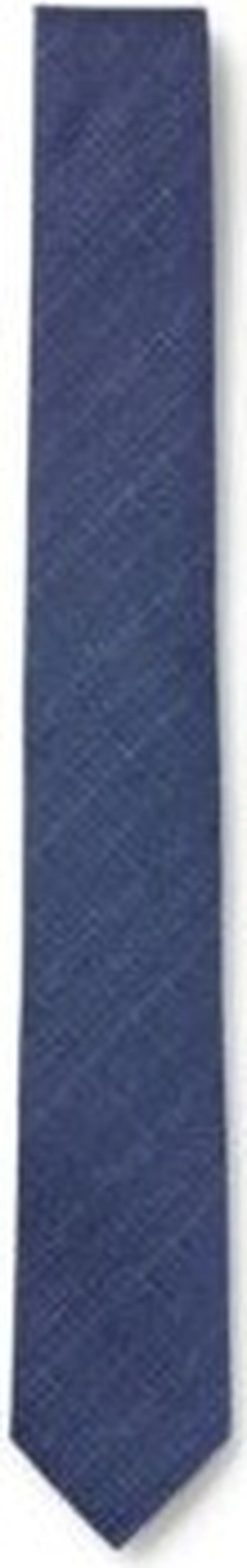 Hand-made tie in jacquard-woven pure silk