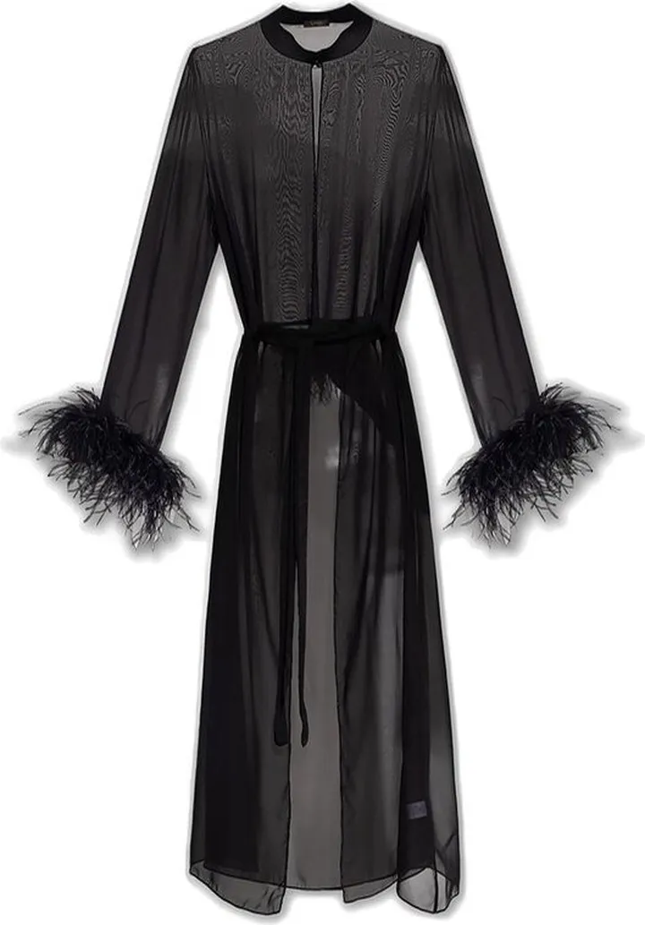 Oséree Crewneck Long-Sleeved Bathrobe